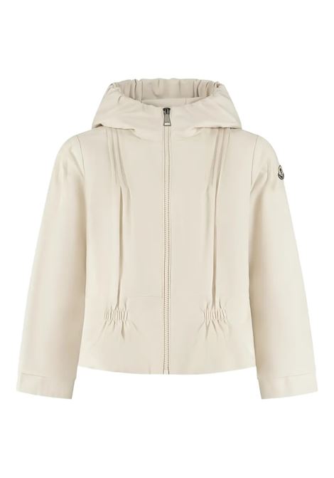 Giacca Con Cappuccio Elaine Bianco Avorio MONCLER ENFANT | 954-1A00104 54ARP081